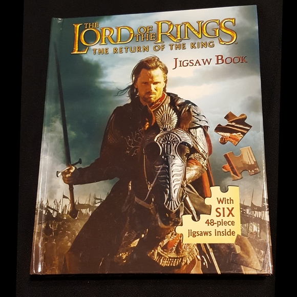 Other - $5 if bundled! LOTR Jigsaw puzzle book
